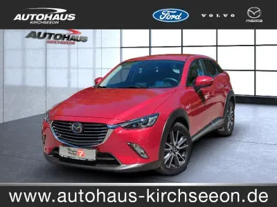 Gebraucht Mazda CX-3 Sports-Line 150 PS (110 kW) 2017 Rot SUV