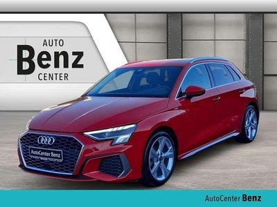 Usata Audi A3 Sportback S-Line 150 CV (110 kW) 2022 Rosso Utilitaria