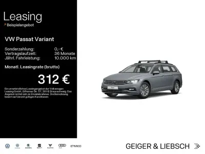 Gebraucht VW Passat Business 150 PS (110 kW) 2022 Mondsteingrau Kombi