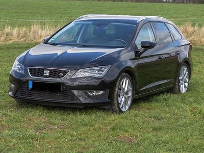 Brugt Seat Leon ST FR 150 HK (110 kW) 2016 Sort Stationcar