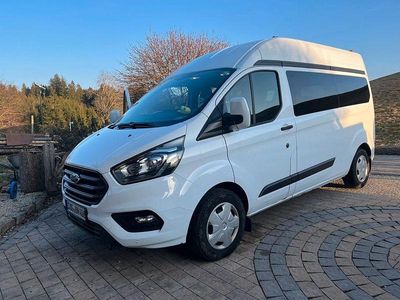 Gebraucht Ford Transit Custom 170 PS (125 kW) 2019 Weiß Van / Kleinbus
