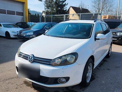 Usata VW Golf VI 105 CV (77 kW) 2011 Bianco Utilitaria
