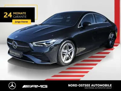Gebraucht Mercedes CLA200 AMG 163 PS (119 kW) 2025 Kosmosschwarz metallic Coupé