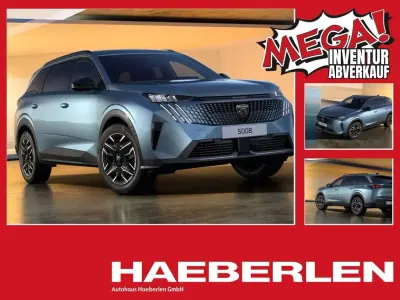 Neu Peugeot 5008 Allure 144 PS (105 kW) 2025 Ingaro blau SUV