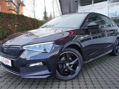 Gebraucht Skoda Scala Monte Carlo 110 PS (80 kW) 2021 Black magic pearlscent Kleinwagen