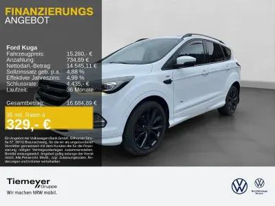 Brugt Ford Kuga ST-Line 179 HK (131 kW) 2017 Hvid SUV