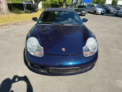 Second-hand Porsche Boxster 204 CP (150 kW) 1998 Albastru Cabrio