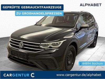 Schwarz Gebraucht 2023 VW Tiguan Allspace Life SUV | 20.497 € (Etwas zu teuer)