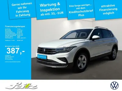 Gebraucht VW Tiguan Life 150 PS (110 kW) 2023 Weiß SUV