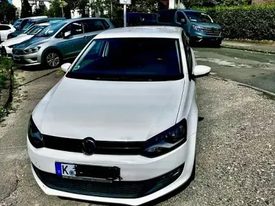 Gebraucht VW Polo Trendline 60 PS (44 kW) 2010 Weiß Kleinwagen