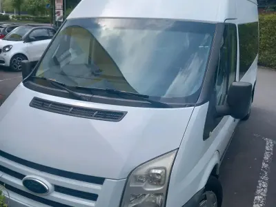 Gebraucht Ford Transit 86 PS (63 kW) 2010 Weiß Van / Kleinbus