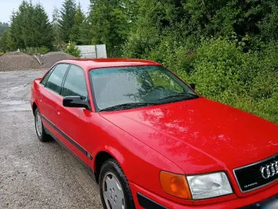Gebraucht Audi 100 134 PS (98 kW) 1992 Rot Limousine
