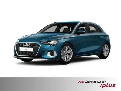 Używany Audi A3 Advanced 116 KM (85 kW) 2021 Niebieski Sedan/Limuzyna