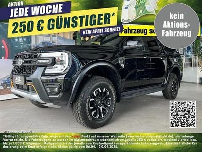 Nuova Ford Ranger Wildtrack 205 CV (150 kW) 2026 Nero Pick-up