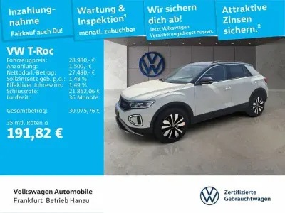 Gebraucht VW T-Roc Goal 150 PS (110 kW) 2025 Weiß SUV