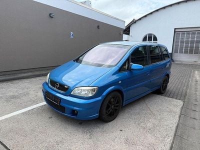 Gebraucht Opel Zafira OPC 192 PS (141 kW) 2002 Blau Van / Kleinbus