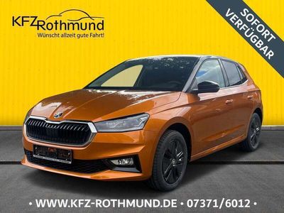 Gebraucht Skoda Fabia Style 110 PS (80 kW) 2022 Phoenix orange metallic Kleinwagen