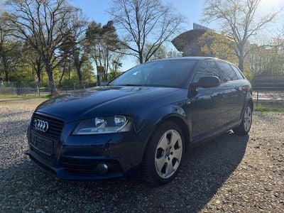 Usata Audi A3 S-Line 140 CV (102 kW) 2011 Blu Utilitaria