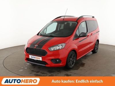 Rot Gebraucht 2019 Ford Tourneo Courier Sport Van / Kleinbus | 14.430 € (Fairer Preis)