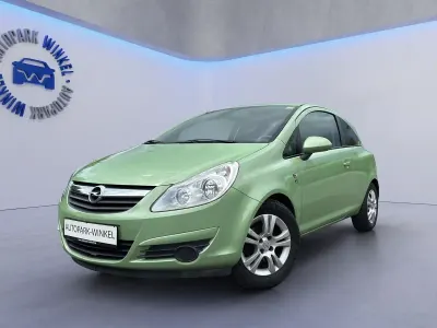 Gebraucht Opel Corsa Edition 69 PS (50 kW) 2010 Grün Kleinwagen