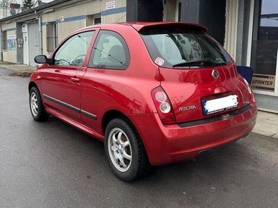 Gebraucht Nissan Micra 88 PS (64 kW) 2006 Rot Kleinwagen