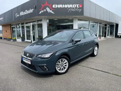 Neu Seat Ibiza XCELLENCE 116 PS (85 kW) 2025 Blau Kleinwagen