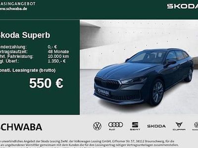 Neu Skoda Superb Selection 150 PS (110 kW) 2026 Grau Kombi