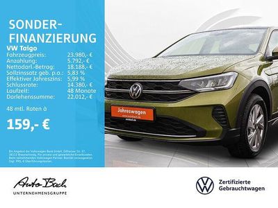 Gebraucht VW Taigo Life 110 PS (80 kW) 2023 Andere farbe SUV