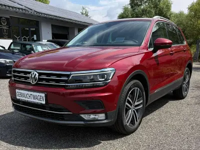 Gebraucht VW Tiguan Highline 239 PS (175 kW) 2017 Ruby red metallic SUV