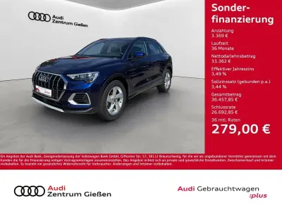 Gebraucht Audi Q3 Advanced Plus 150 PS (110 kW) 2025 Navarrablau metallic SUV