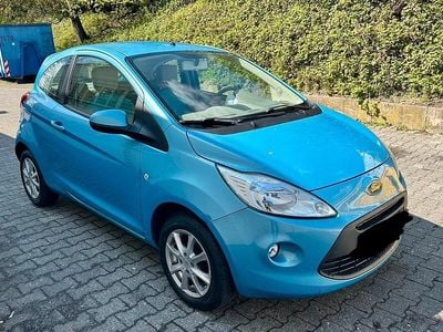 Second-hand Ford Ka 69 CP (50 kW) 2010 Albastru Hatchback