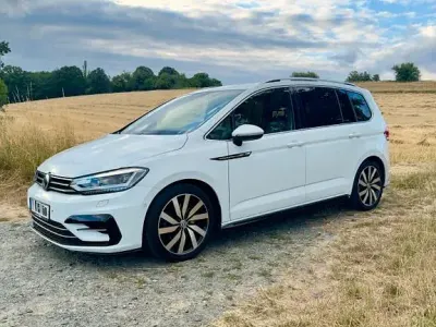 Gebraucht VW Touran R-line 190 PS (139 kW) 2016 Weiß Van / Kleinbus