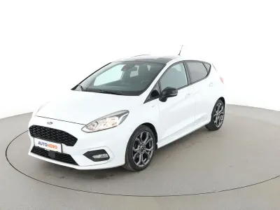Gebraucht Ford Fiesta ST-Line 101 PS (74 kW) 2018 Weiß Kleinwagen