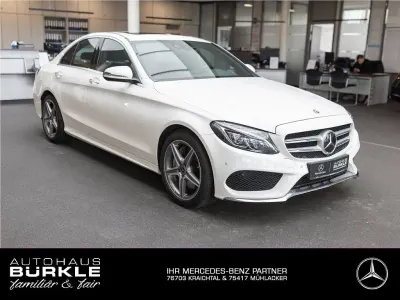 Gebraucht Mercedes C400 AMG 333 PS (244 kW) 2017 Weiß Limousine