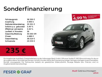 Usata Audi Q3 Sportback Ambiente 150 CV (110 kW) 2025 Nero SUV