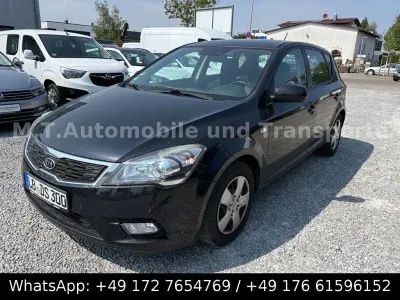 Gebraucht Kia Ceed Vision 90 PS (66 kW) 2011 Schwarz Kleinwagen