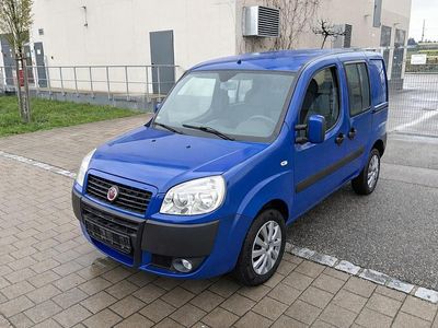 Gebraucht Fiat Doblò 78 PS (57 kW) 2008 Blau Van / Kleinbus