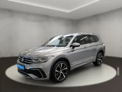 Gebraucht VW Tiguan Allspace R-line 200 PS (147 kW) 2022 Silber metallic SUV
