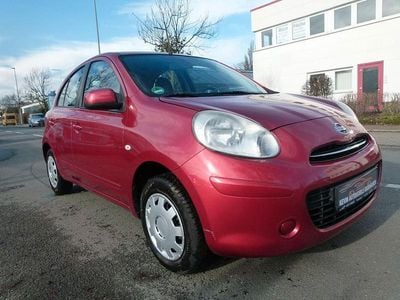 Gebraucht Nissan Micra Acenta 80 PS (58 kW) 2011 Rot Kleinwagen