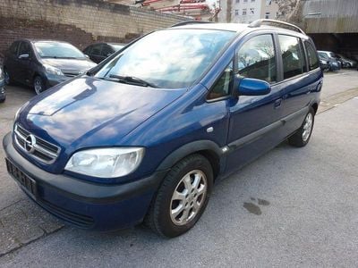 Blau Gebraucht 2005 Opel Zafira Njoy Van / Kleinbus | 999 € (Guter Preis)