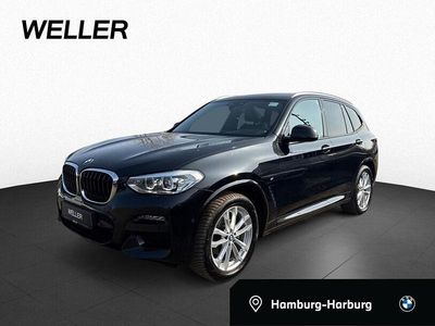 Gebraucht BMW X3 M Sport 184 PS (135 kW) 2021 Black sapphire (schwarz) SUV