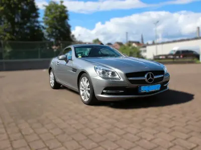 Gebraucht Mercedes SLK250 204 PS (150 kW) 2013 Grau Cabrio