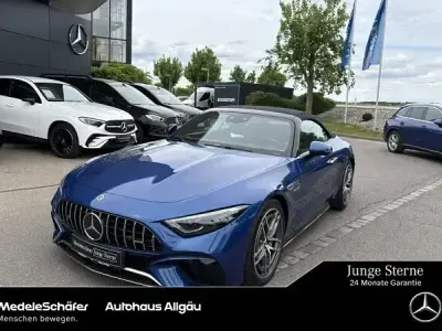 Gebraucht Mercedes SL63 AMG Premium Plus 585 PS (430 kW) 2023 Blau Cabrio