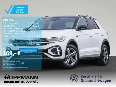 Gebraucht VW T-Roc Cabriolet R-line 150 PS (110 kW) 2025 Weiß SUV
