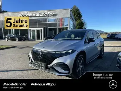 Używany Mercedes EQS450+ AMG 264 kW (360 KM) 2022 Srebrny SUV