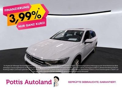 Weiss Gebraucht 2023 VW Passat Elegance Kombi | 28.221 € (Teuer)