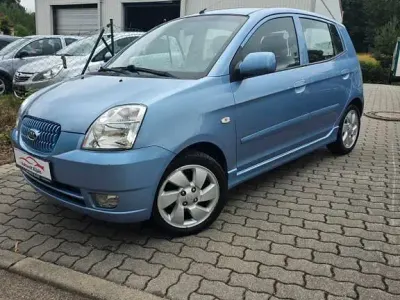 Gebraucht Kia Picanto LX 65 PS (47 kW) 2005 Blau Kleinwagen