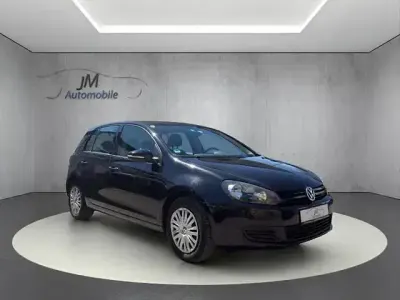 Gebraucht VW Golf VI 90 PS (66 kW) 2010 Schwarz Kleinwagen