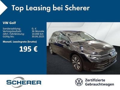 Gebraucht VW Golf VIII Goal 116 PS (85 kW) 2024 Grenadillschwarz metallic (metallic) Limousine