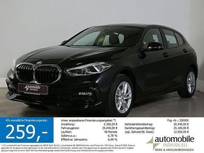 Gebraucht BMW 118 Sport Line 136 PS (100 kW) 2023 Schwarz Kleinwagen